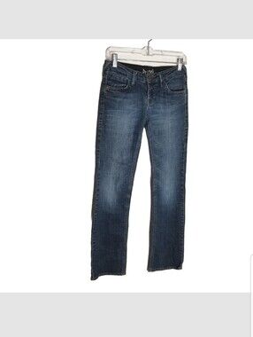 Mavi Olivia Jeans Women's Size 27 Blue Denim Low Rise Straight Leg 27x31
